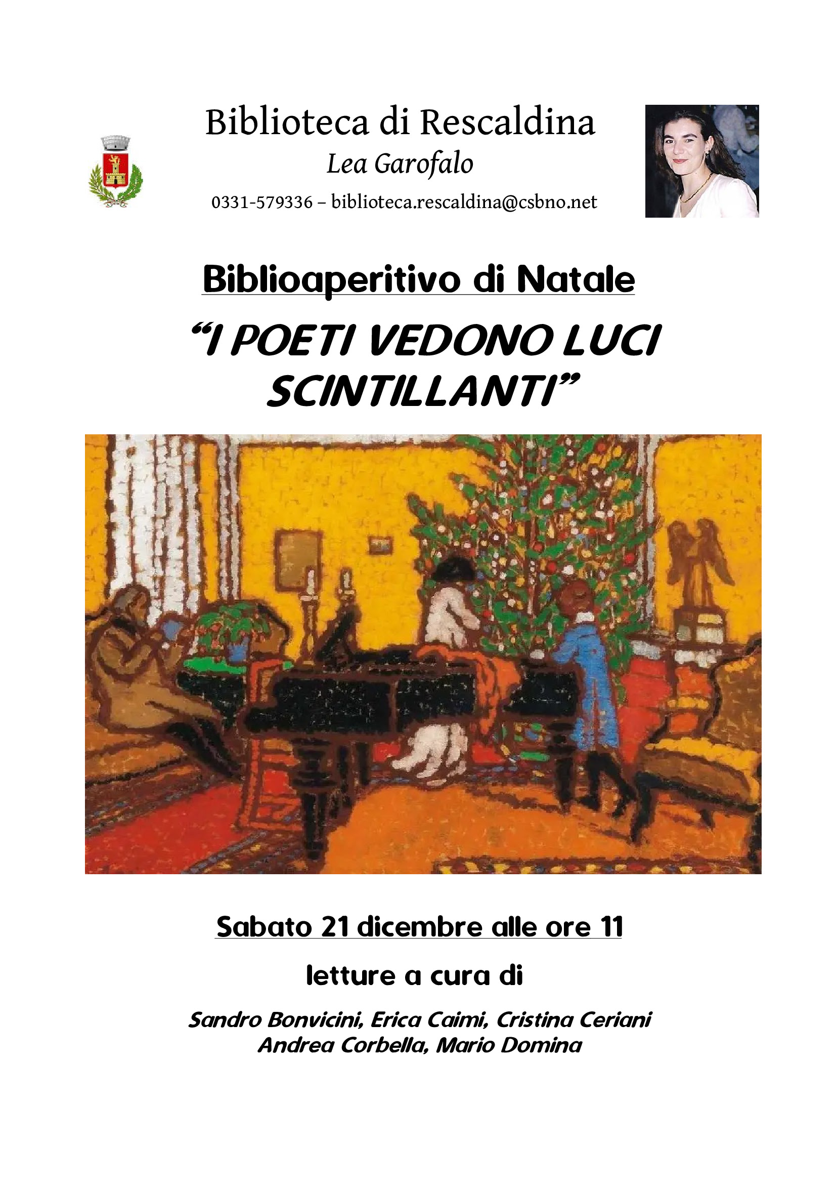 Biblioaperitivo di Natale